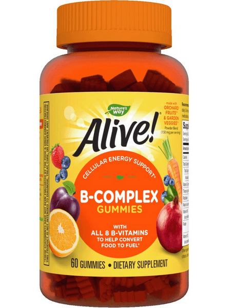 Nature's Way, Alive!® B-Complex Gummies, 60 gummies
