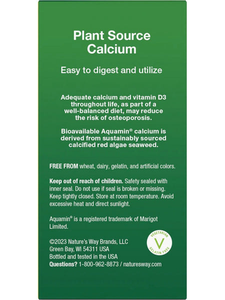 Nature's Way, Alive!® Calcium, 60 tablets