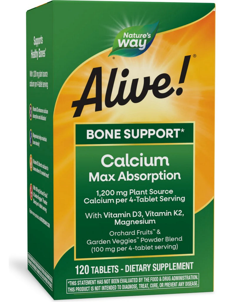 Nature's Way, Alive!® Calcium, 120 tablets