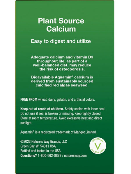 Nature's Way, Alive!® Calcium, 120 tablets