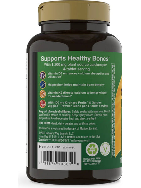Nature's Way, Alive!® Calcium, 180 tablets