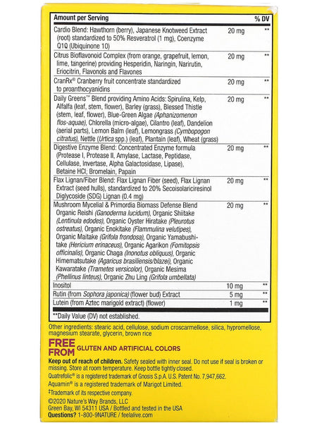 Nature's Way, Alive! Once Daily Women's 50 + Ultra Multivitamin, 60 Tablets