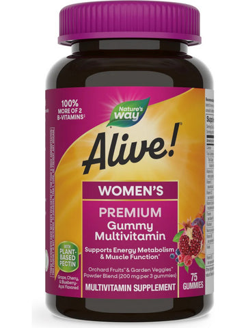 Nature's Way, Alive!® Women's Gummy Multi, 75 gummies