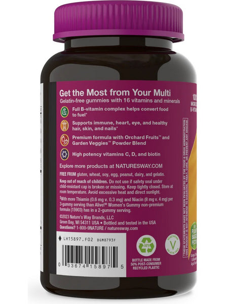 Nature's Way, Alive! Women's Premium Gummy Multivitamin, 75 Gummies