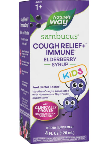 Nature's Way, Sambucus Relief Kids Syrup, 4 fl oz