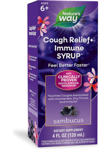 Nature's Way, Sambucus Relief Syrup, 4 fl oz