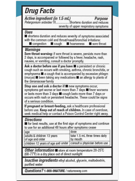 Nature's Way, Umcka® ColdCare Original Drops, 2 fl oz