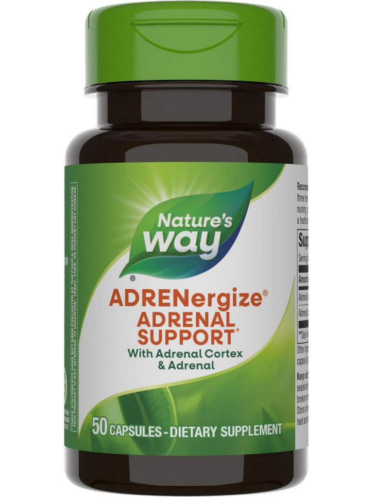 Nature's Way, ADRENergize, 50 Capsules