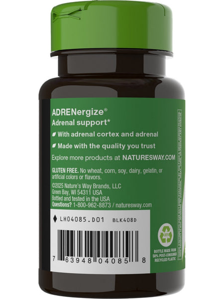 Nature's Way, ADRENergize, 50 Capsules