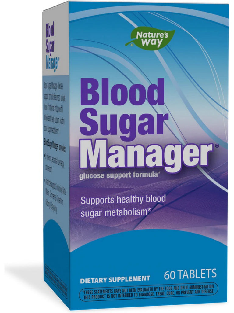 Nature's Way, Blood Sugar Manager®, 60 tablets