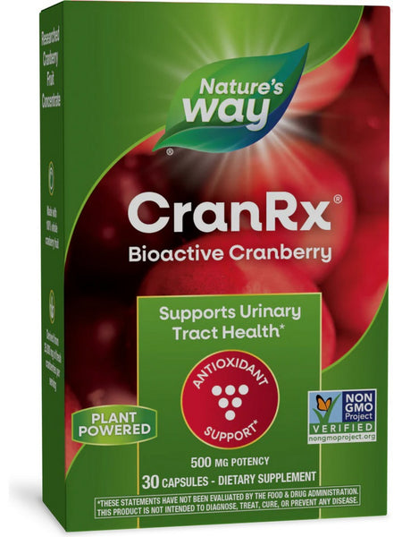 Nature's Way, CranRx®, 30 vegetarian capsules