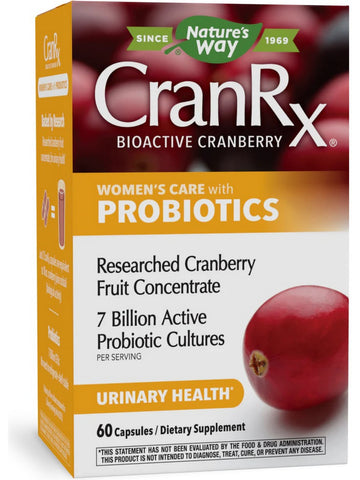 Nature's Way, CranRx® Women's Care with Probiotics, 60 vegetarian capsules