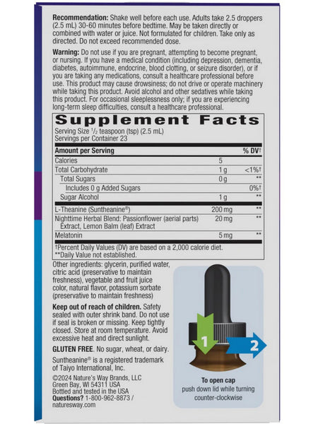 Nature's Way, Sleep tonight™ Melatonin Drops (Cherry), 2 fl oz