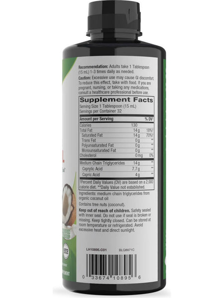 Nature's Way, Organic MCT Oil, 16 fl oz