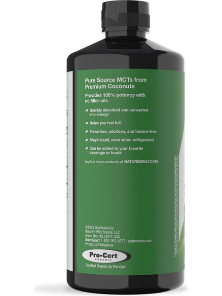 Nature's Way, Organic MCT Oil, 30 fl oz