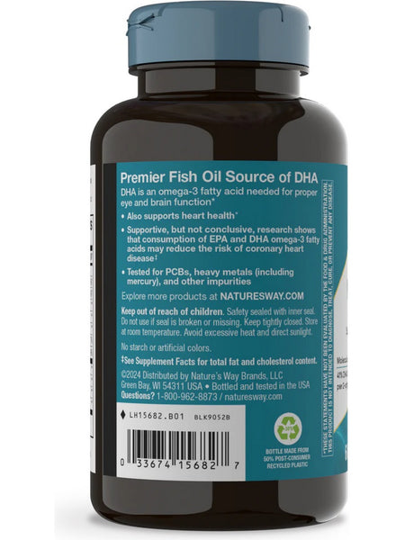 Nature's Way, Mega-DHA, 60 softgels