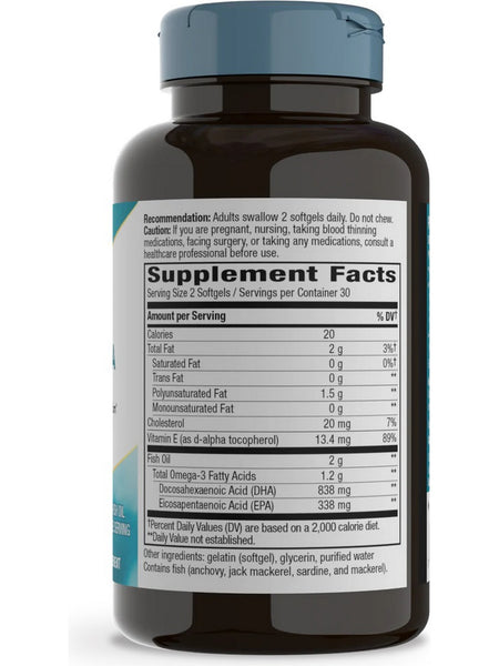 Nature's Way, Mega-DHA, 60 softgels