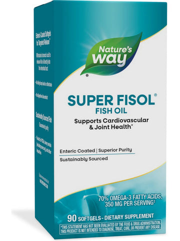 Nature's Way, Super Fisol™ Fish Oil, 90 softgels