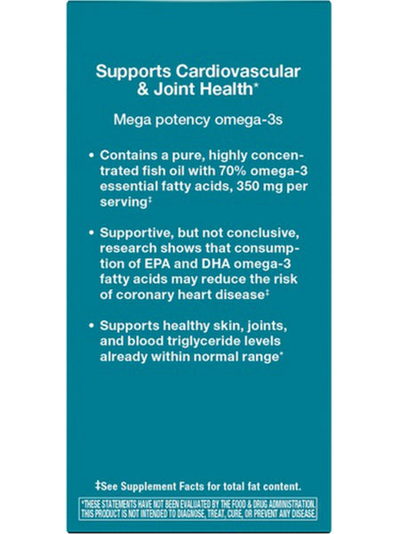 Nature's Way, Super Fisol Fish Oil, 350 mg, 180 Softgels