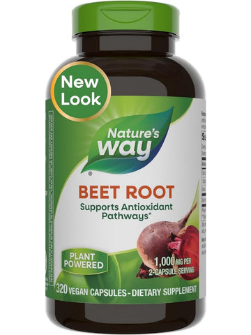 Nature's Way, Beet Root, 320 vegan capsules