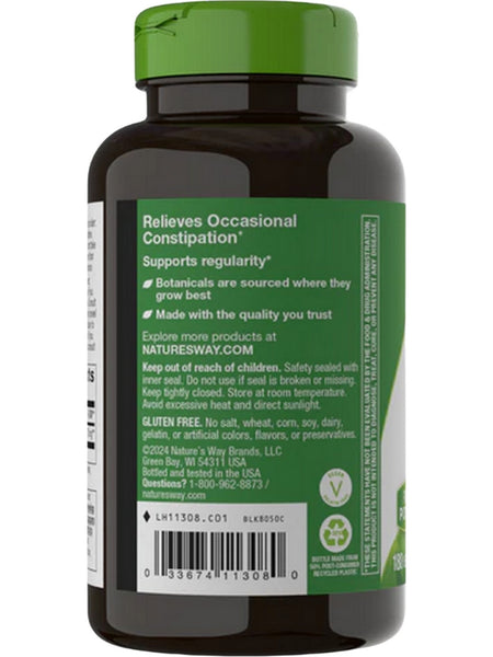 Nature's Way, Cascara Sagrada, 270 mg, 180 Vegan Capsules
