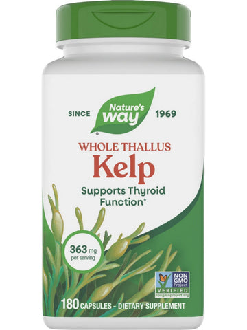 Nature's Way, Kelp, 363 mg, 180 Capsules