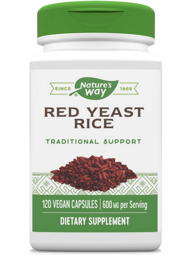 Nature's Way, Red Yeast Rice, 120 vegan capsules