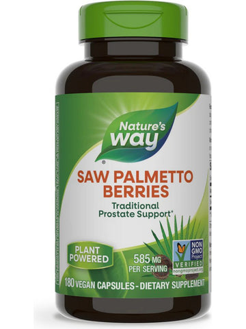 Nature's Way, Saw Palmetto Berries, 180 vegan capsules