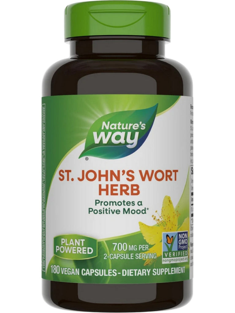 Nature's Way, St. John's Wort, 180 vegan capsules