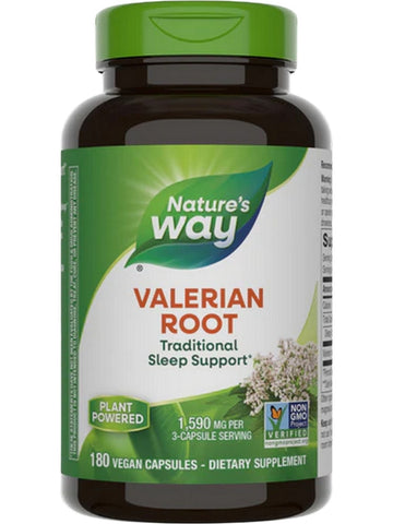 Nature's Way, Valerian Root, 180 vegan capsules