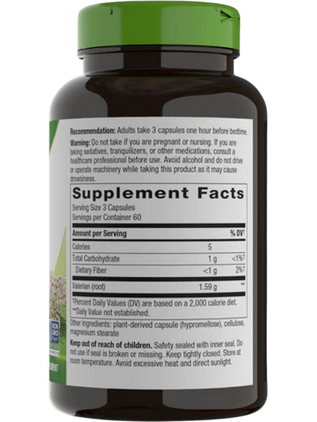 Nature's Way, Valerian Root, 180 vegan capsules