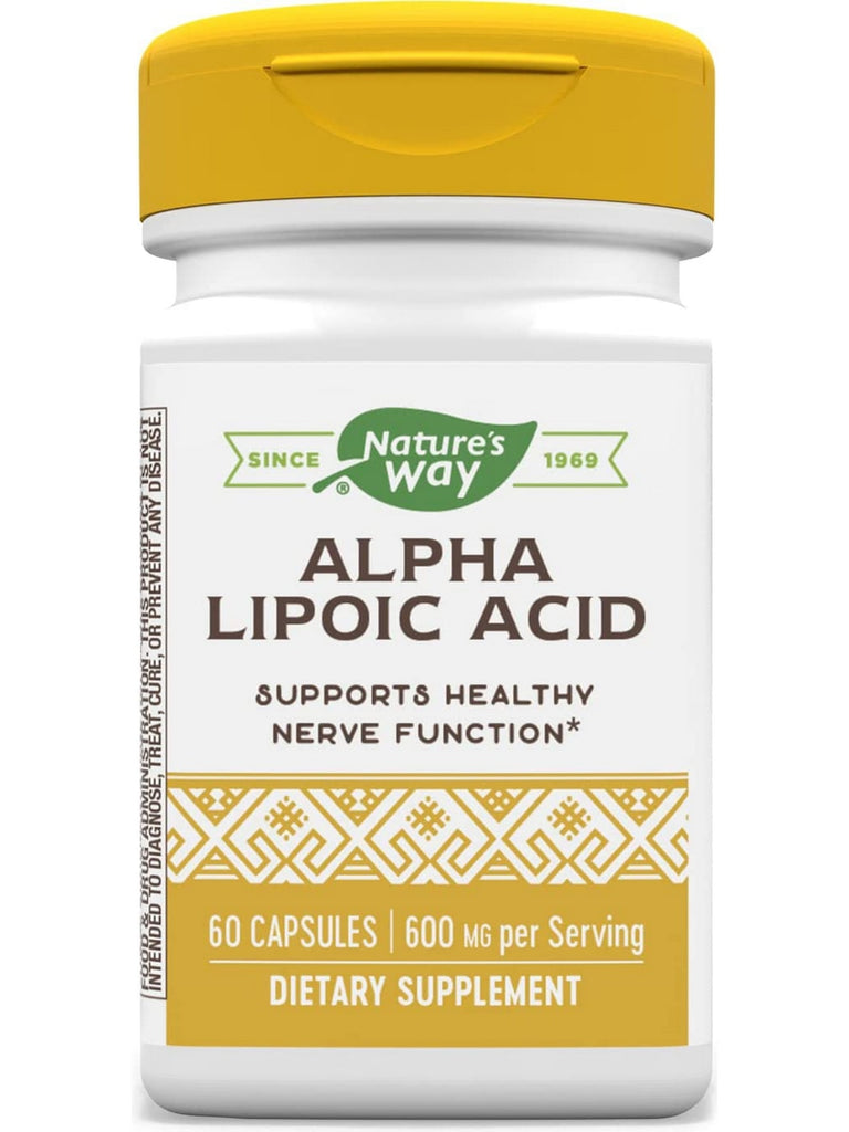 Nature's Way, Alpha Lipoic Acid, 60 capsules