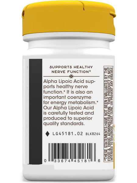 Nature's Way, Alpha Lipoic Acid, 60 capsules