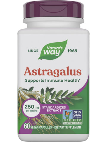 Nature's Way, Astragalus, 60 Vegan Capsules