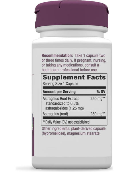 Nature's Way, Astragalus, 60 vegan capsules