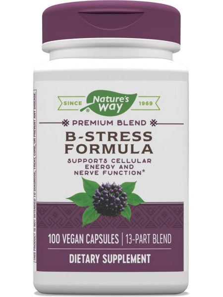 Nature's Way, B-Stress Formula, 100 vegan capsules