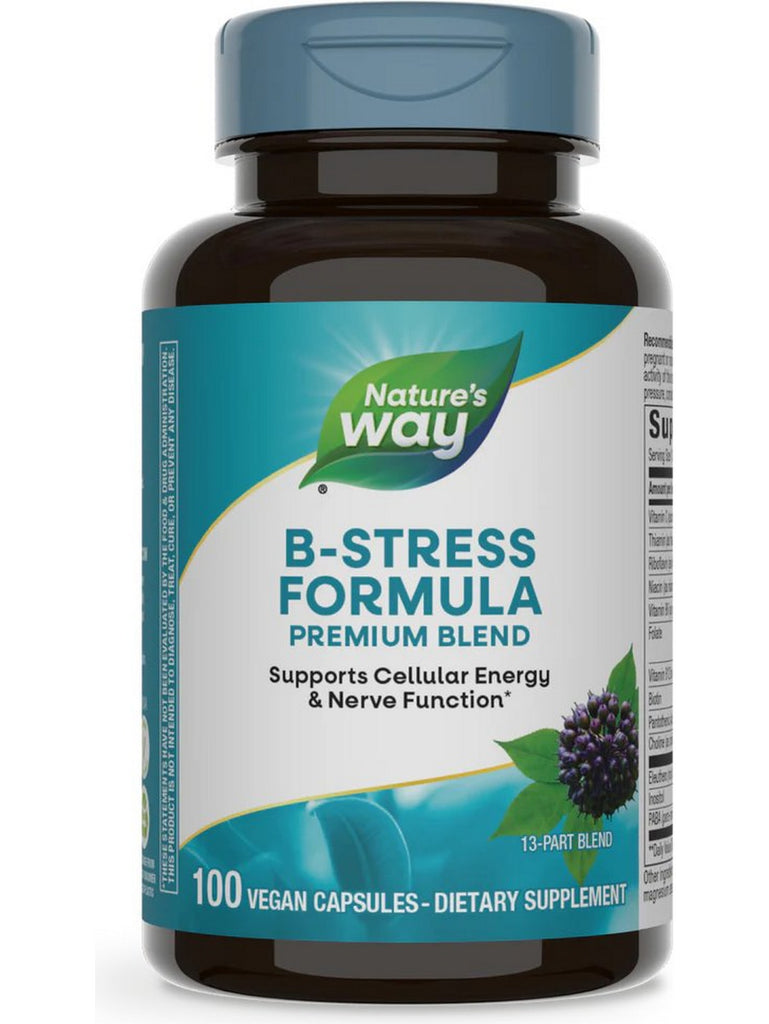 Nature's Way, B-Stress Formula, 100 vegan capsules