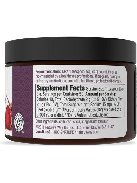 Nature's Way, Beet Root Powder, 5 oz