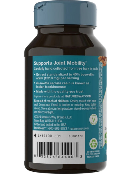Nature's Way, Boswellia, 60 tablets