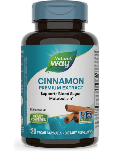 Nature's Way, Cinnamon, 120 vegan capsules