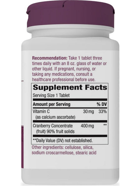 Nature's Way, Cranberry, 120 tablets