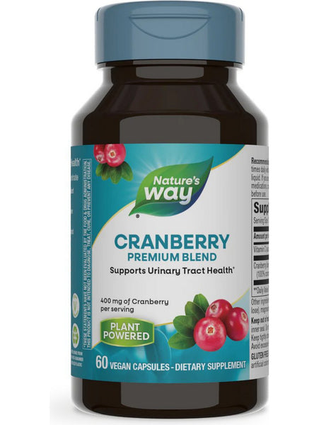 Nature's Way, Cranberry, 60 vegan capsules
