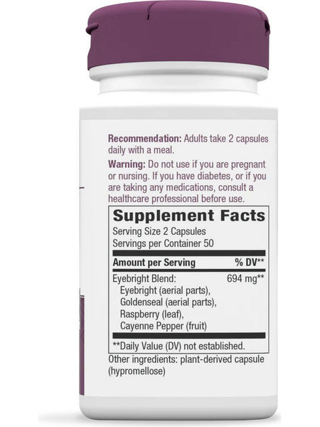 Nature's Way, Eyebright Blend, 100 vegan capsules