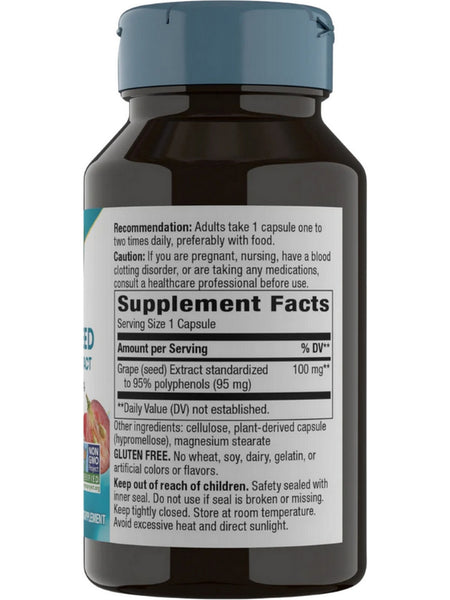 Nature's Way, Grape Seed, 60 vegan capsules