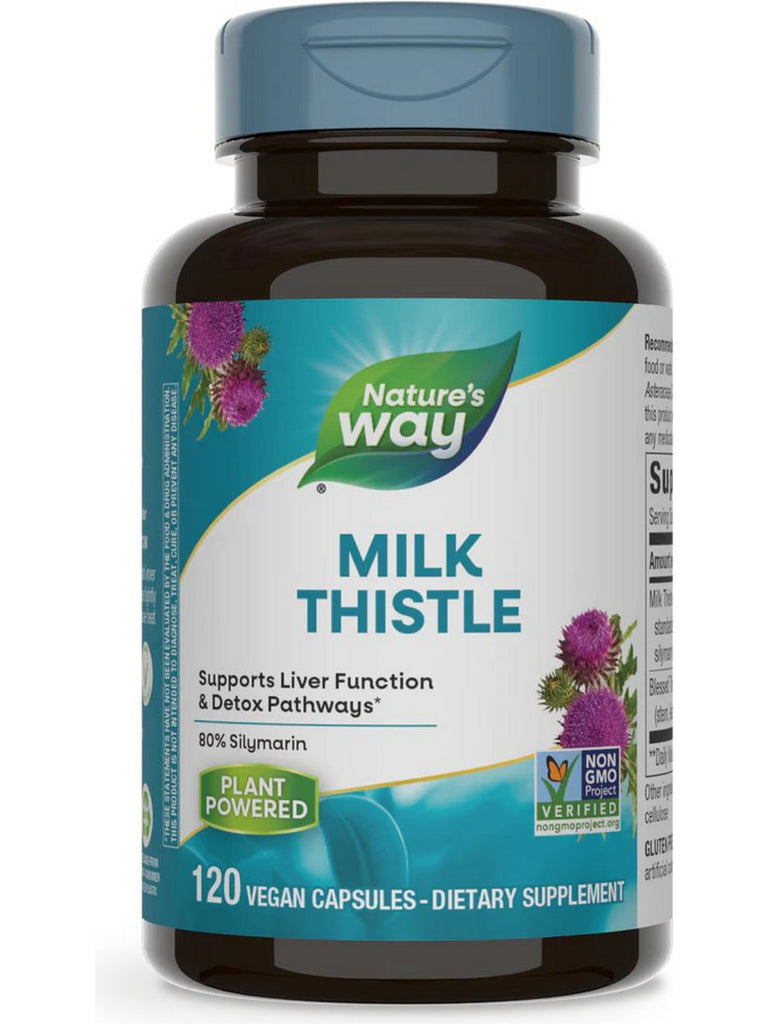 Nature's Way, Milk Thistle, 120 vegan capsules
