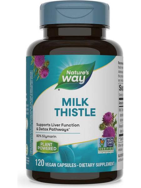Nature's Way, Milk Thistle, 120 vegan capsules