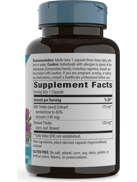 Nature's Way, Milk Thistle, 120 vegan capsules