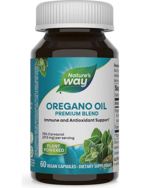 Nature's Way, Oregano Oil, 60 vegan capsules