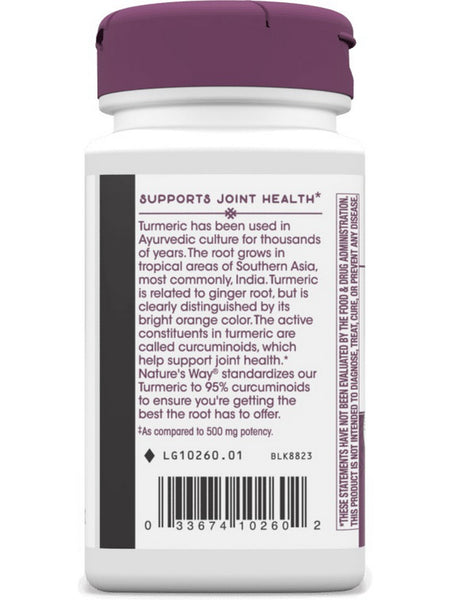 Nature's Way, Turmeric Max Potency, 60 Vegan Capsules