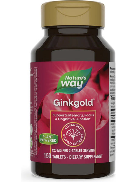 Nature's Way, Ginkgold®, 150 tablets
